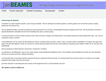 Tablet Screenshot of janbeames.com.au